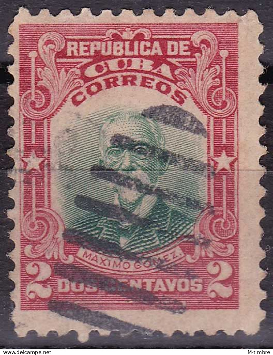 Cuba YT 154 Mi 15 Année 1910 (Used °) Maximo Gomez - Usati