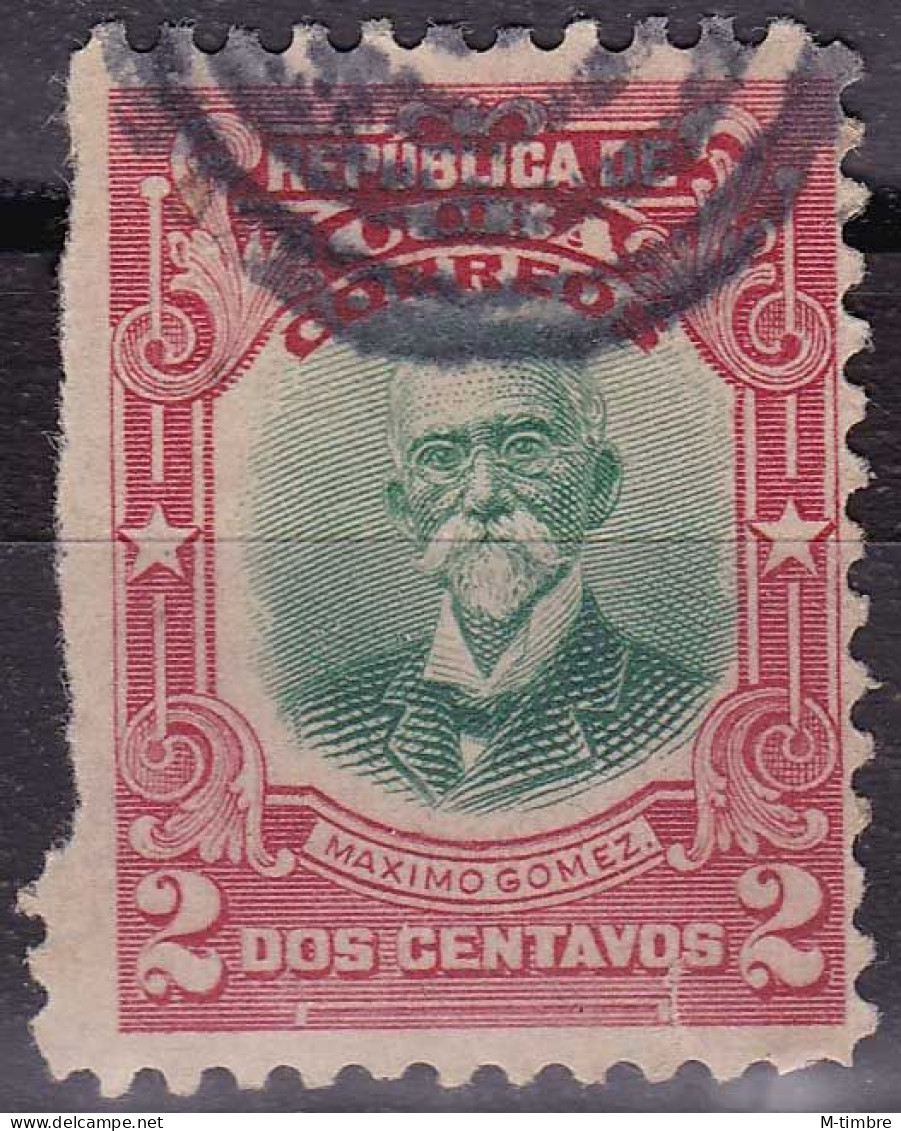 Cuba YT 154 Mi 15 Année 1910 (Used °) Maximo Gomez - Oblitérés