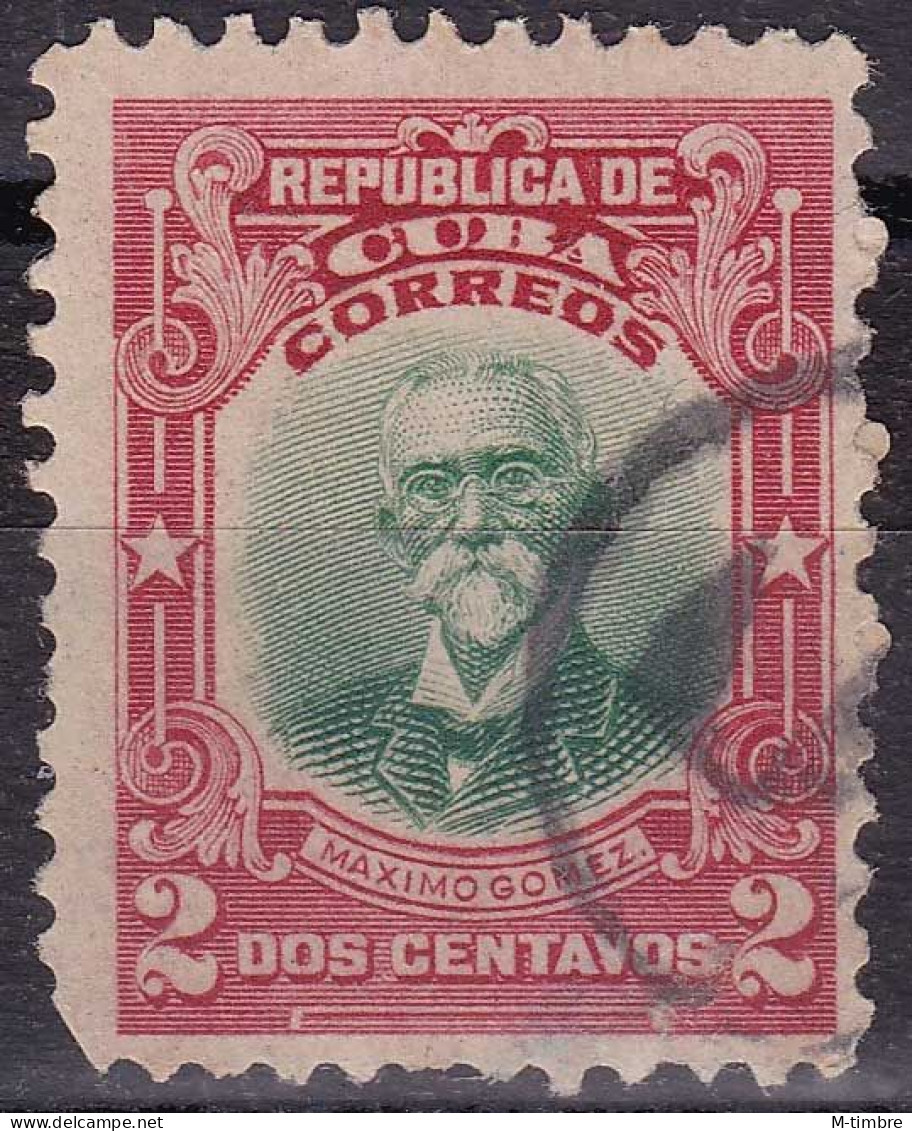 Cuba YT 154 Mi 15 Année 1910 (Used °) Maximo Gomez - Gebruikt