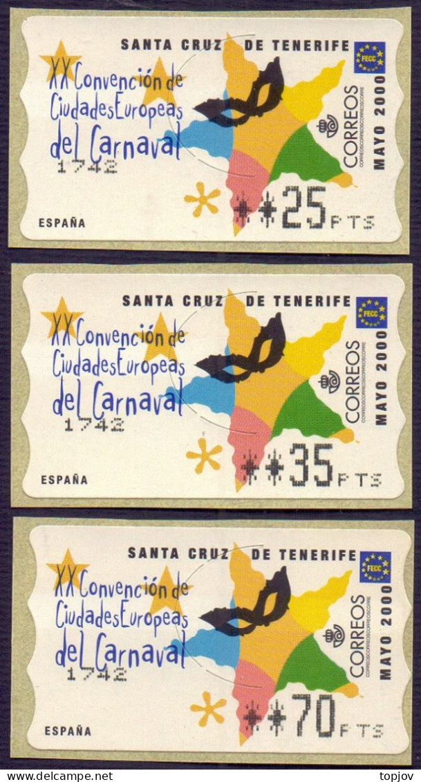 ESPANA - SANTA KRUZ DE TENERIFE  CONVENCION CARNEVAL - **MNH - 2000 - Carnevale
