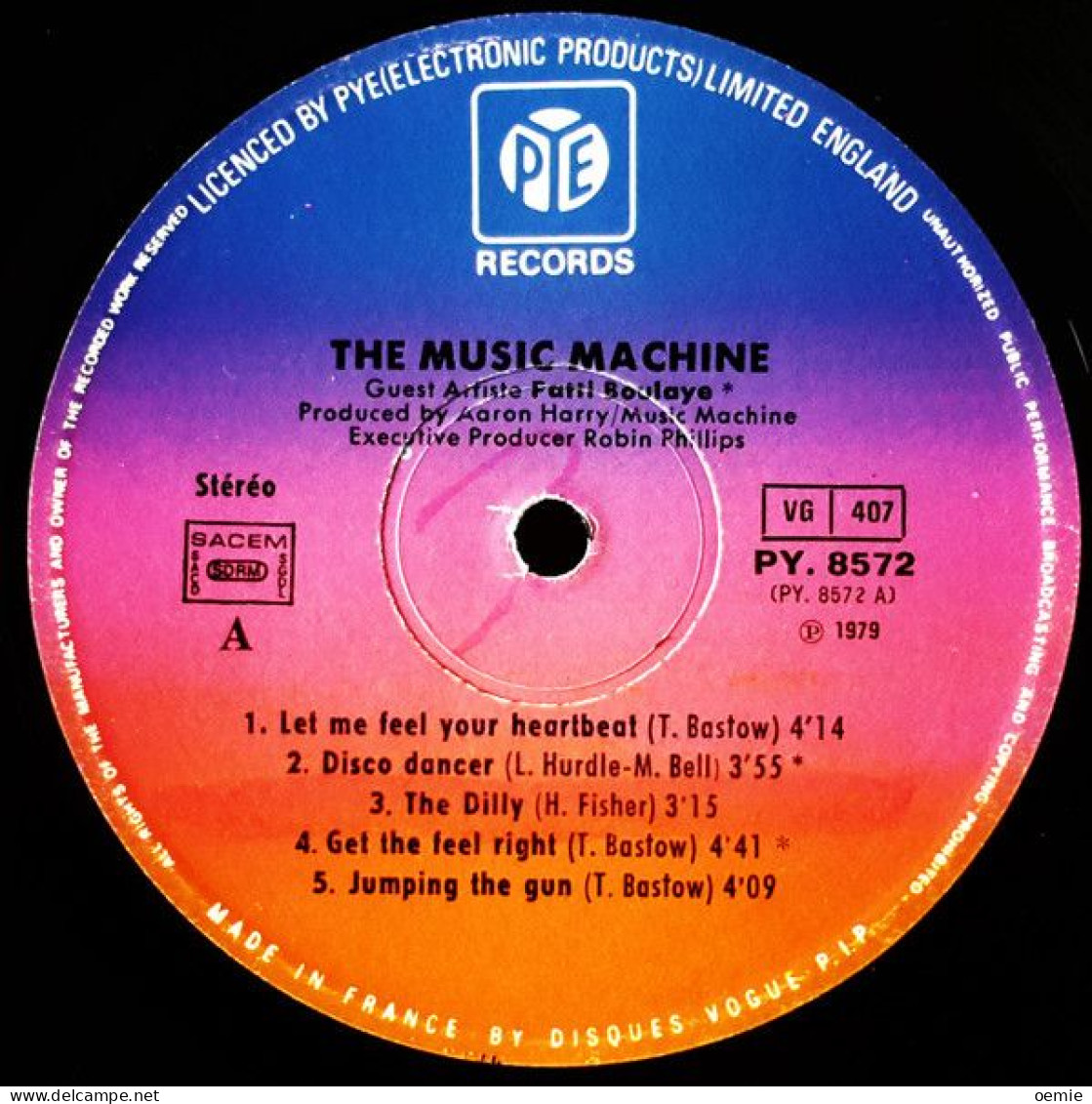 MUSIC MACHINE     BANDE ORIGINALE DU FILM - Soundtracks, Film Music