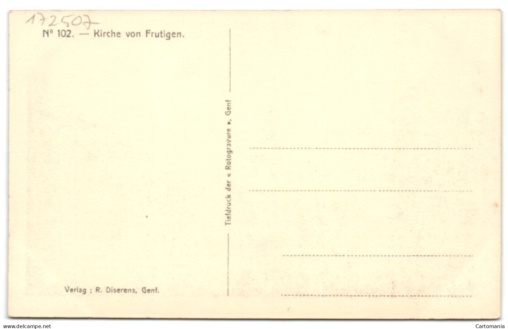 Kirche Von Frutigen - Frutigen