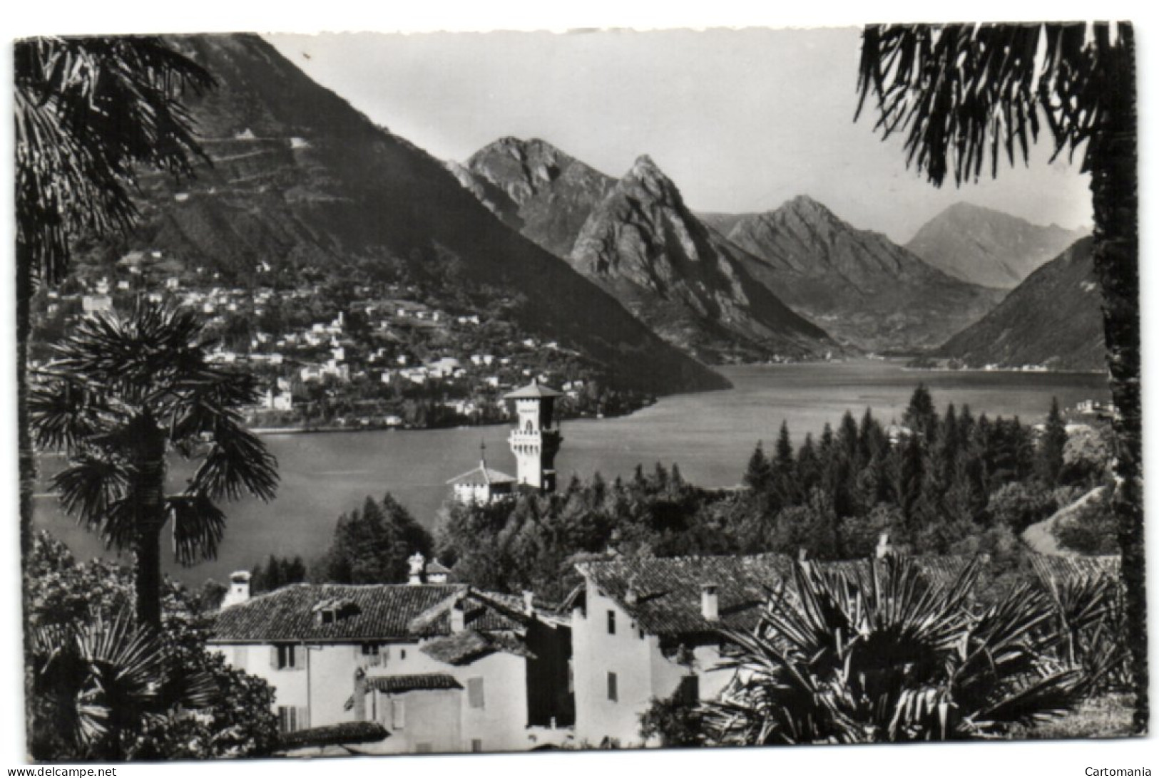 Lugano - Paradiso E Sfondo Di Porlezza - Paradiso