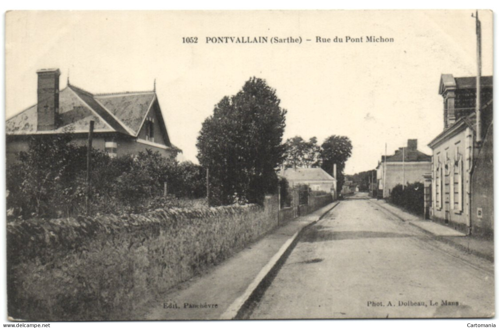 Pontvallain - Rue Du Pont Michon - Pontvallain