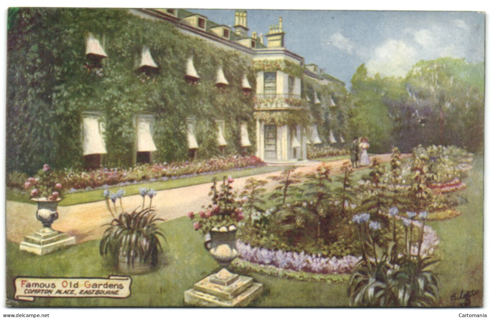 Famous Old Gardens - Compton Place - Eastbourne - Eastbourne