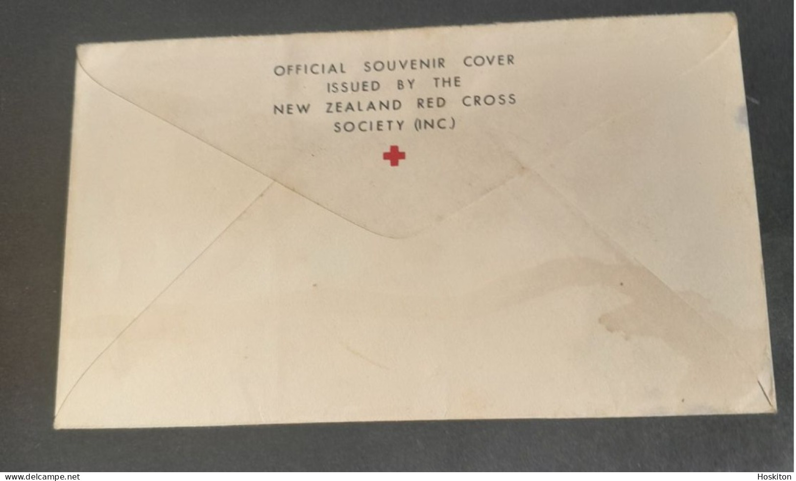 New Zealand Red Cross Society 1859-1959 Souvenir Cover - Cartas & Documentos