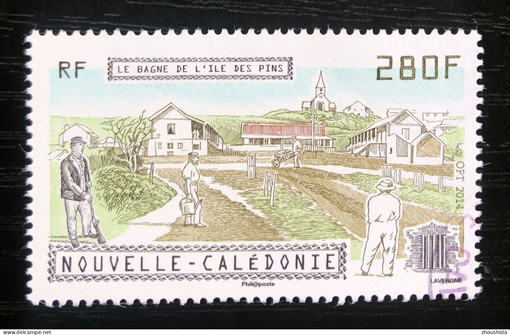 New Caledonia 2014 Isle Of Pines Penal Colony 280F Fine Used - Usados