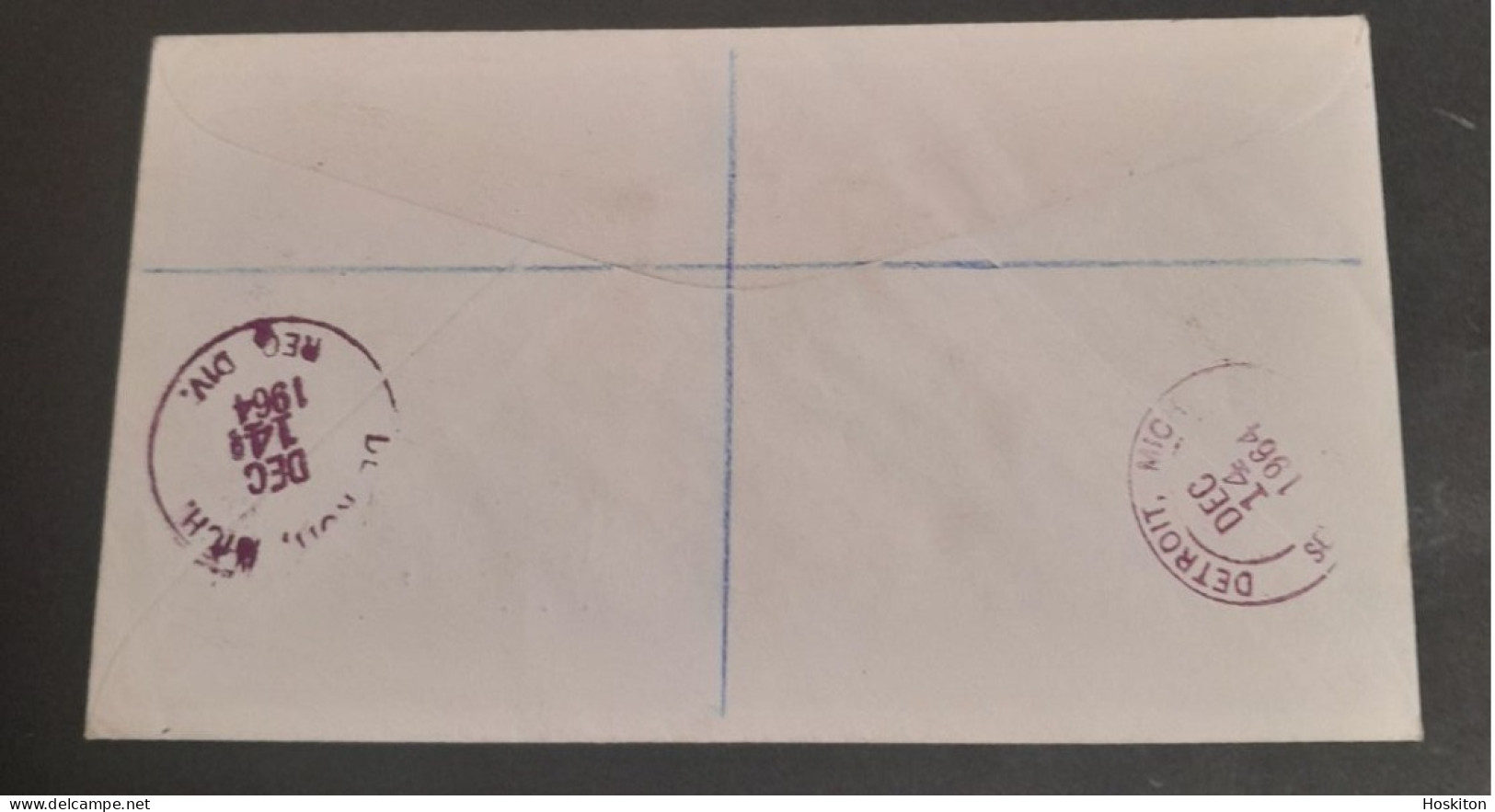 NZ Sub Antarctic Research Station Campbell Island 4 Nov 1964 - Cartas & Documentos