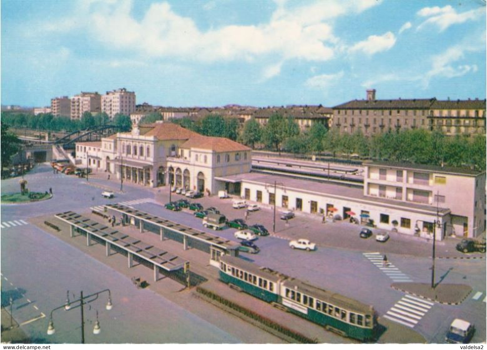 TORINO - STAZIONE DI PORTA SUSA E PIAZZA XVIII DICEMBRE - TRAM / FILOBUS - Stazione Porta Nuova