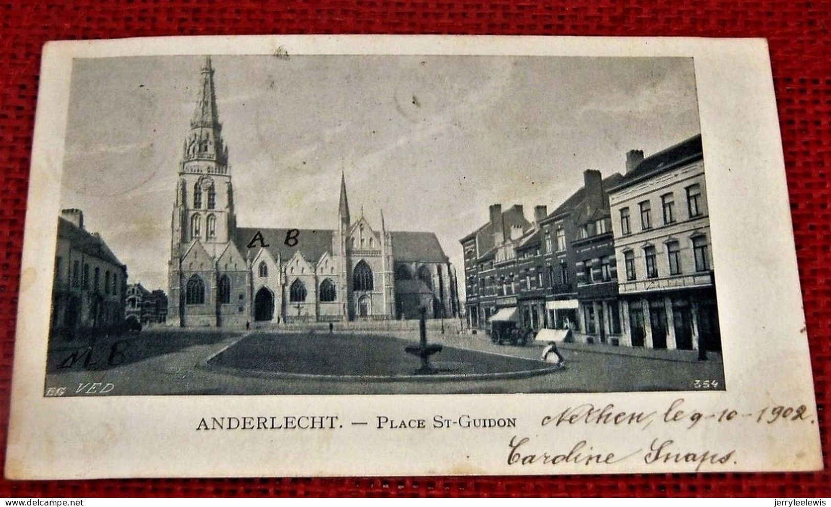 BRUXELLES -  ANDERLECHT  -  Place St-Guidon - Anderlecht