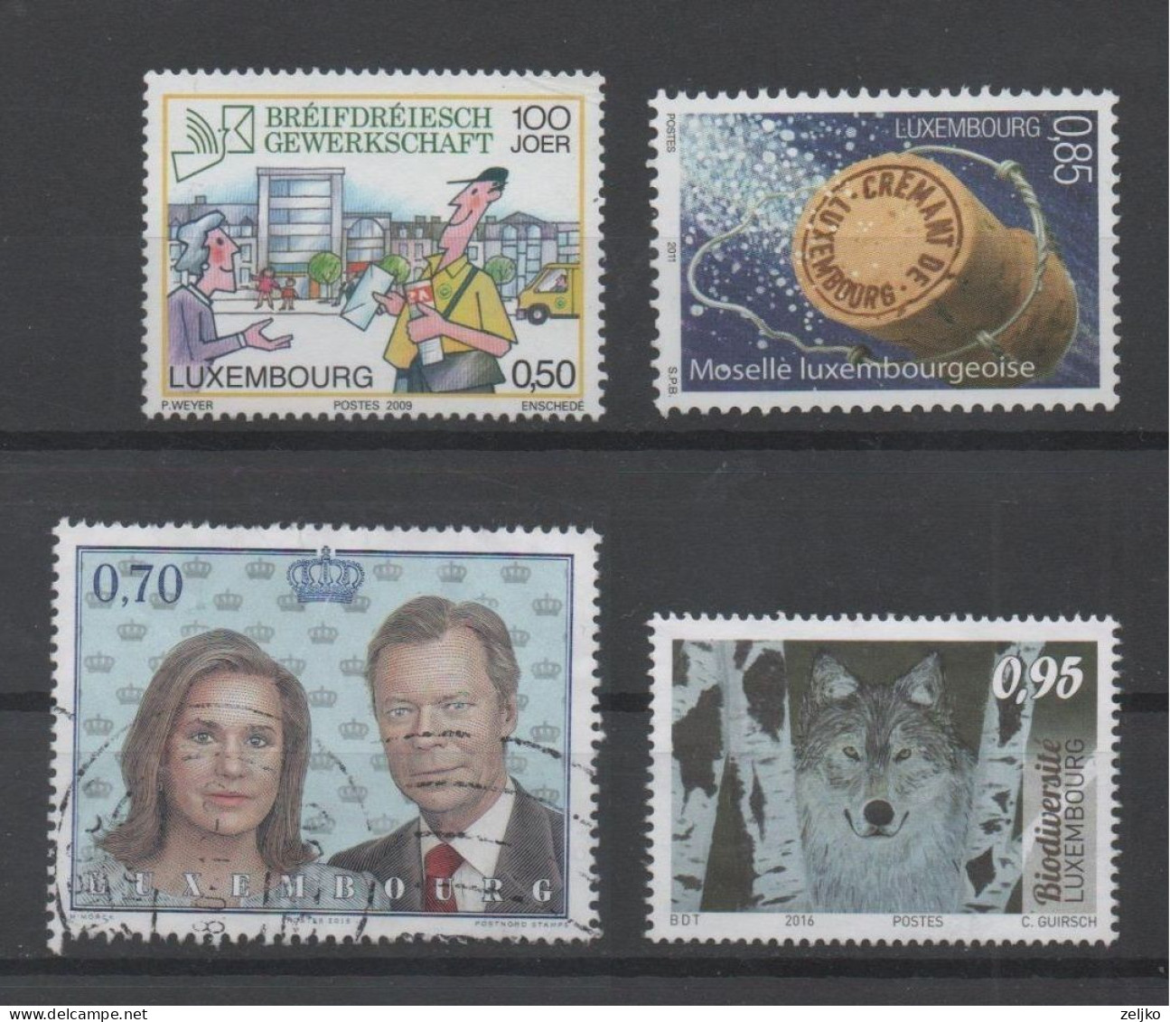 Luxembourg, Used, Lot - Used Stamps