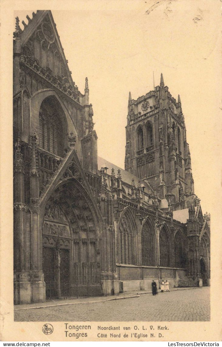 BELGIQUE - Tongres - Côté Nord De L'Eglise ND - Carte Postale Ancienne - Tongeren