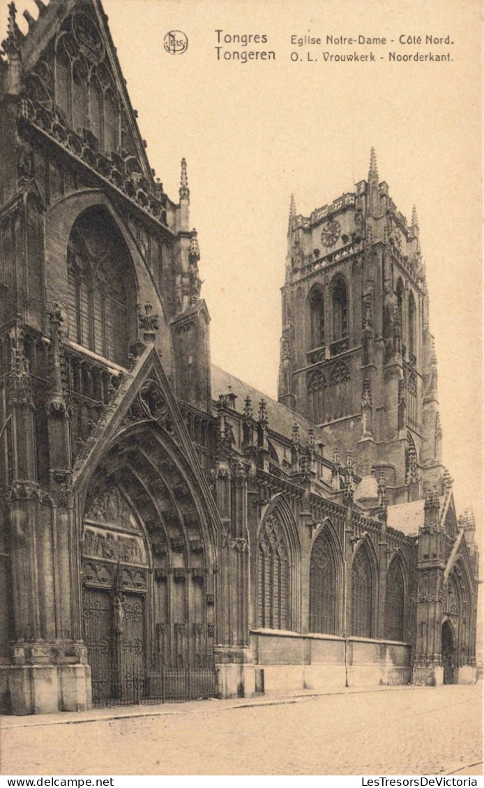 BELGIQUE - Tongres - Eglise Notre Dame - Côté Nord - Carte Postale Ancienne - Tongeren