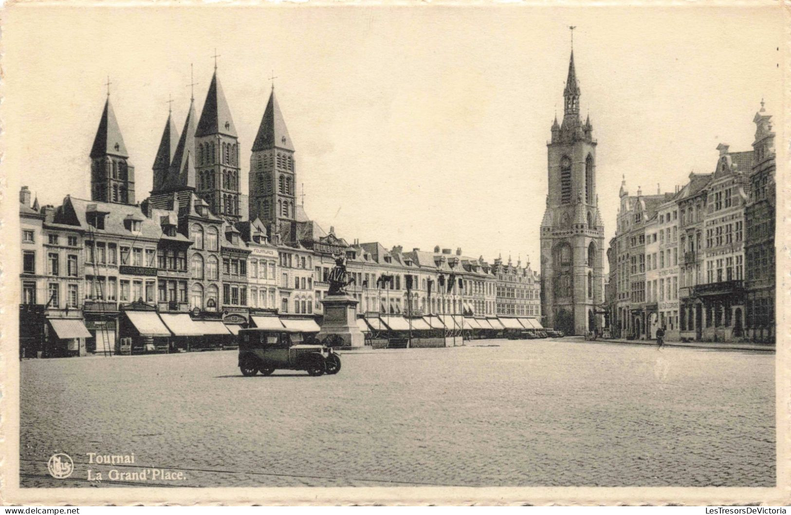 BELGIQUE - Tournai - La Grand'Place - Carte Postale Ancienne - Doornik