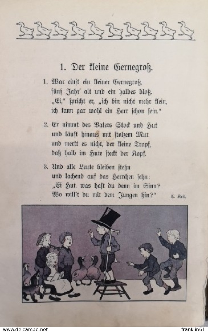 Meine Muttersprache. Fibel Für Den Ersten Unterricht Im Sprechen, Schreiben Und Lesen. - Schulbücher