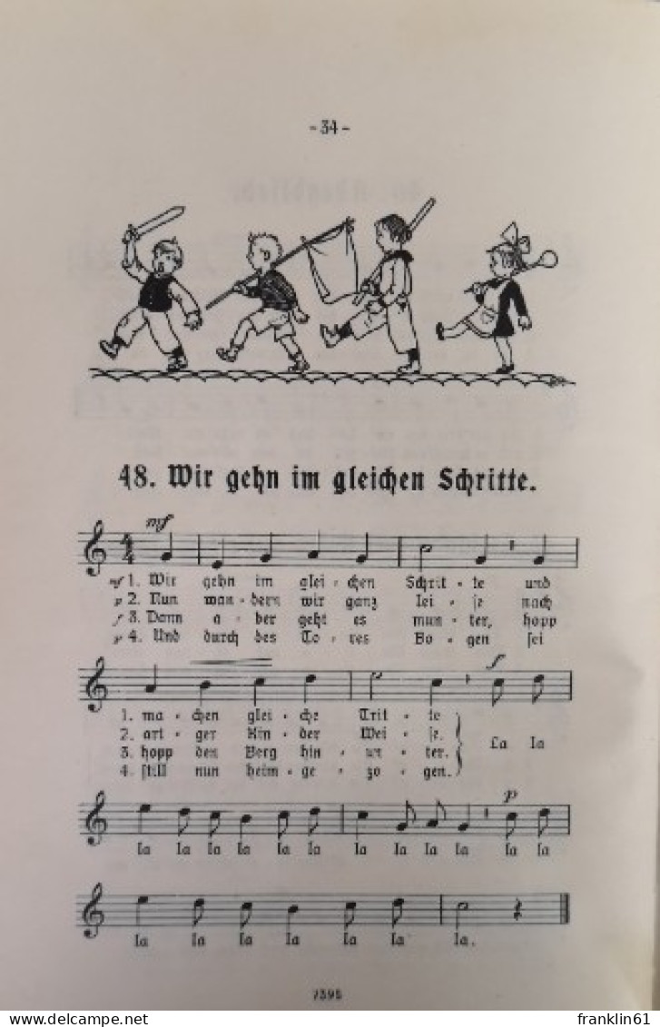 Singbüchlein Für Das 3. Und 4. Schuljahr Der Grundschule. - Schulbücher