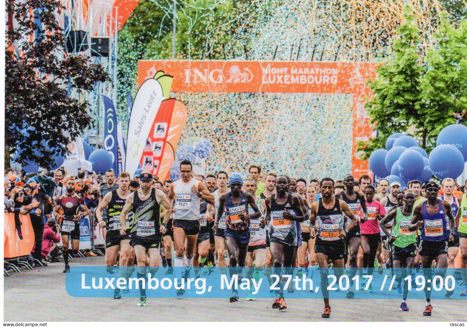 CPM - L - SPORT - ATHLETISME - MARATHON DU LUXEMBOURG 2017 - Athlétisme