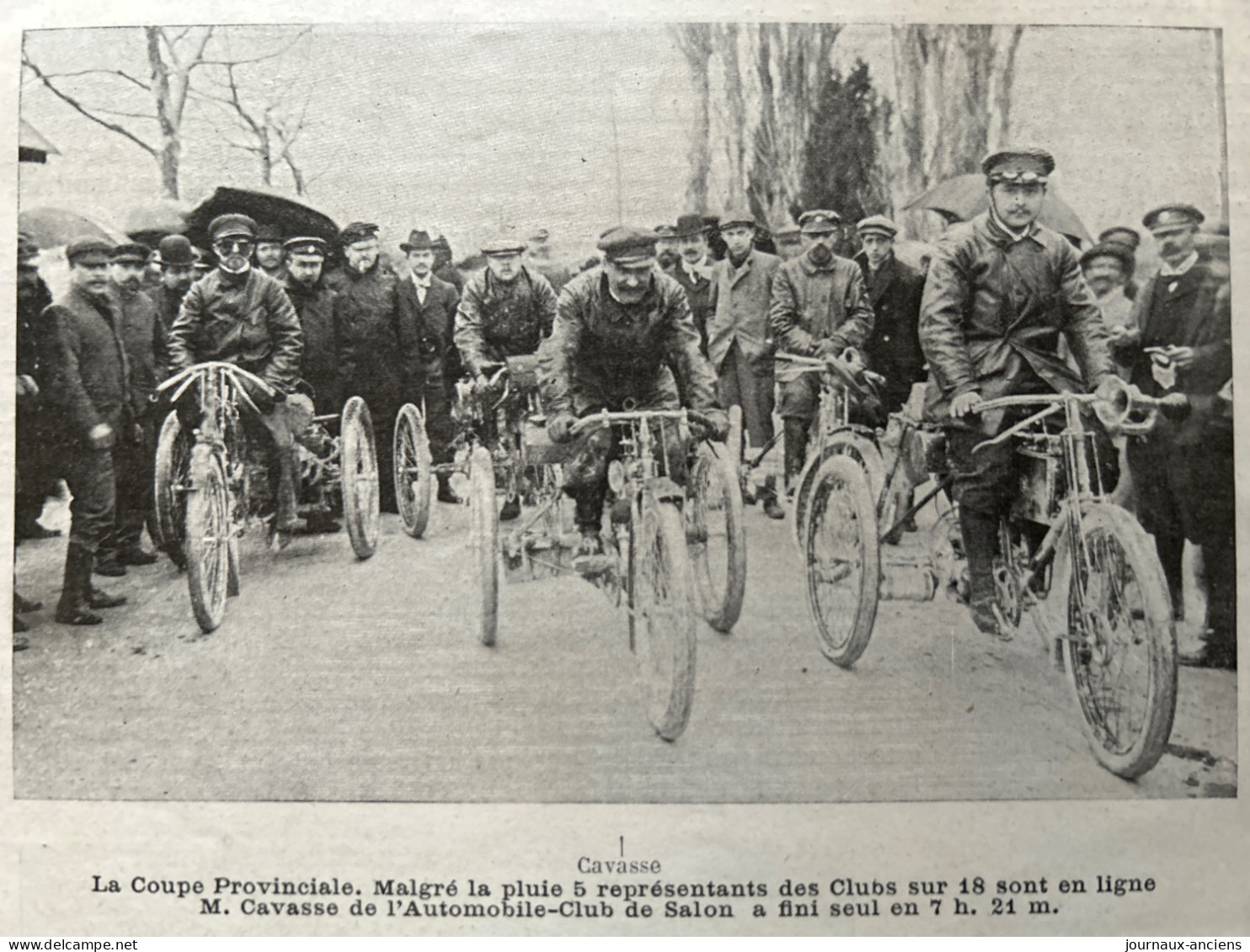 1900 COURSE AUTOMOBILE - LE MEETING DE SALON DE PROVENCE - AUTOMOBILE CLUB DE SALON - LA VIE AU GRAND AIR - Autosport - F1