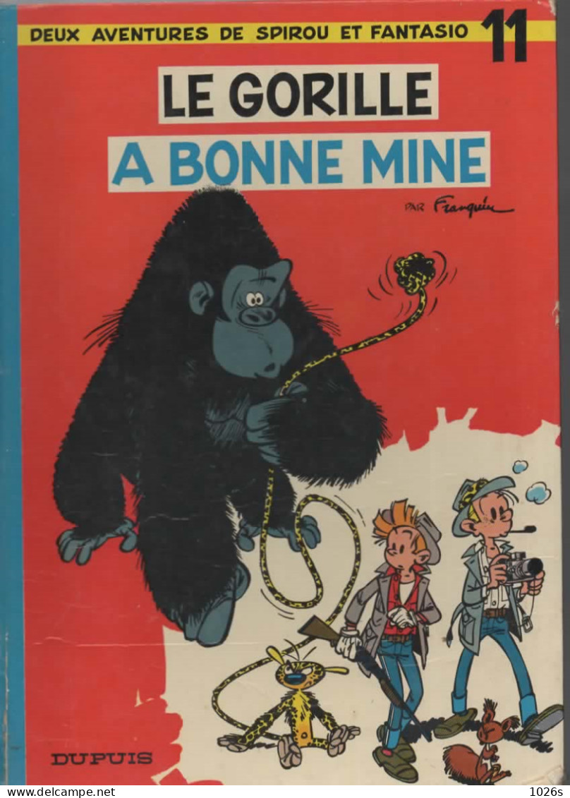 B.D.SPIROU ET FANTASIO - LE GORILLE A BONNE MINE  -  E.O. 1973 - Spirou Et Fantasio