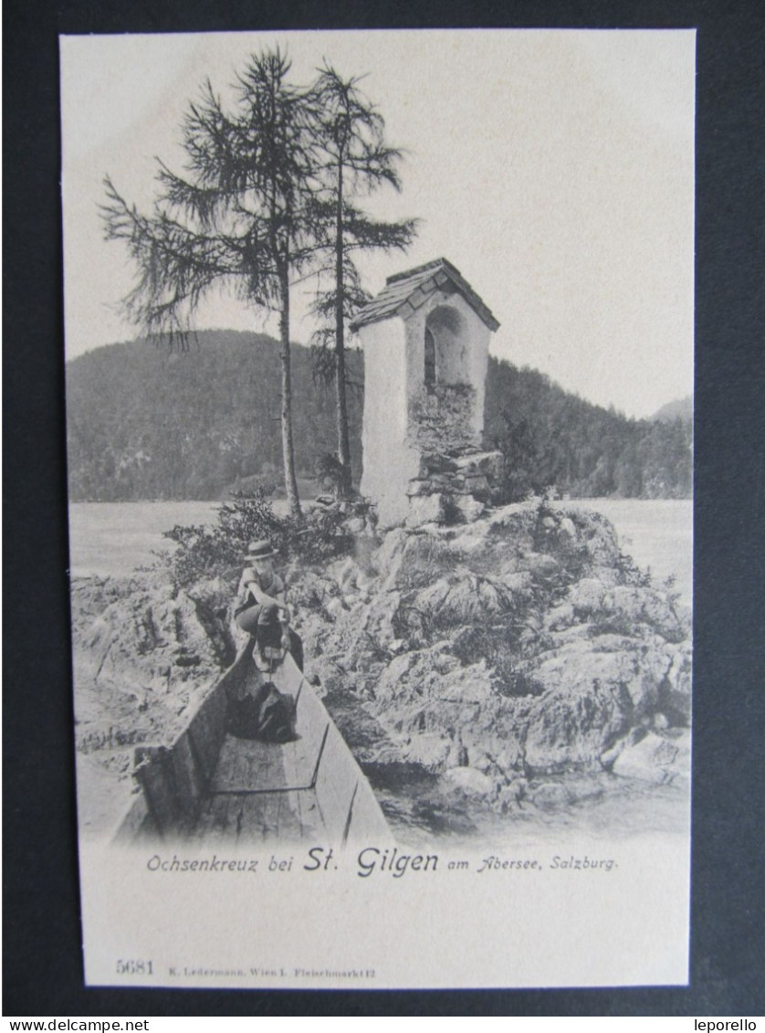 AK ST. GILGEN Ochsenkreuz  Ca. 1910 /// D*57298 - St. Gilgen