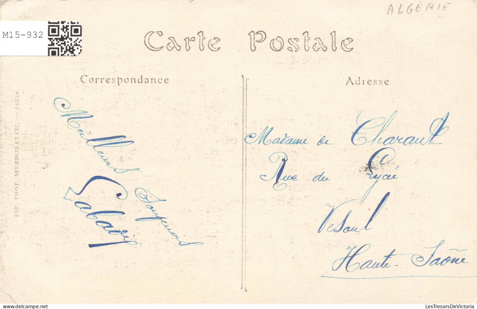 ALGERIE - Constantine - El Kantara - Les Gorges - Carte Postale Ancienne - Konstantinopel