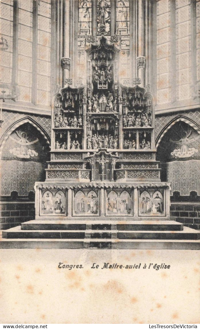 BELGIQUE - Tongres - Le Maître Autel à L'église - Carte Postale Ancienne - Tongeren