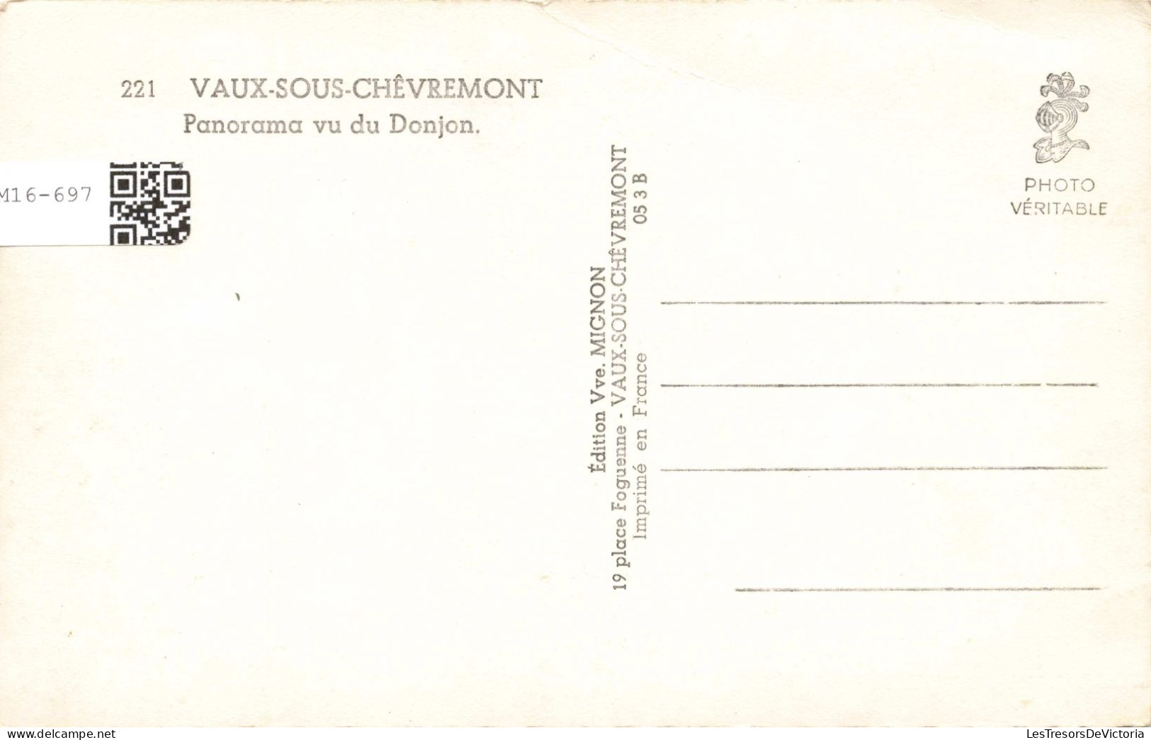 BELGIQUE - Vaux Sous Chêvremont - Panorama Vu Du Donjon - Carte Postale Ancienne - Herve