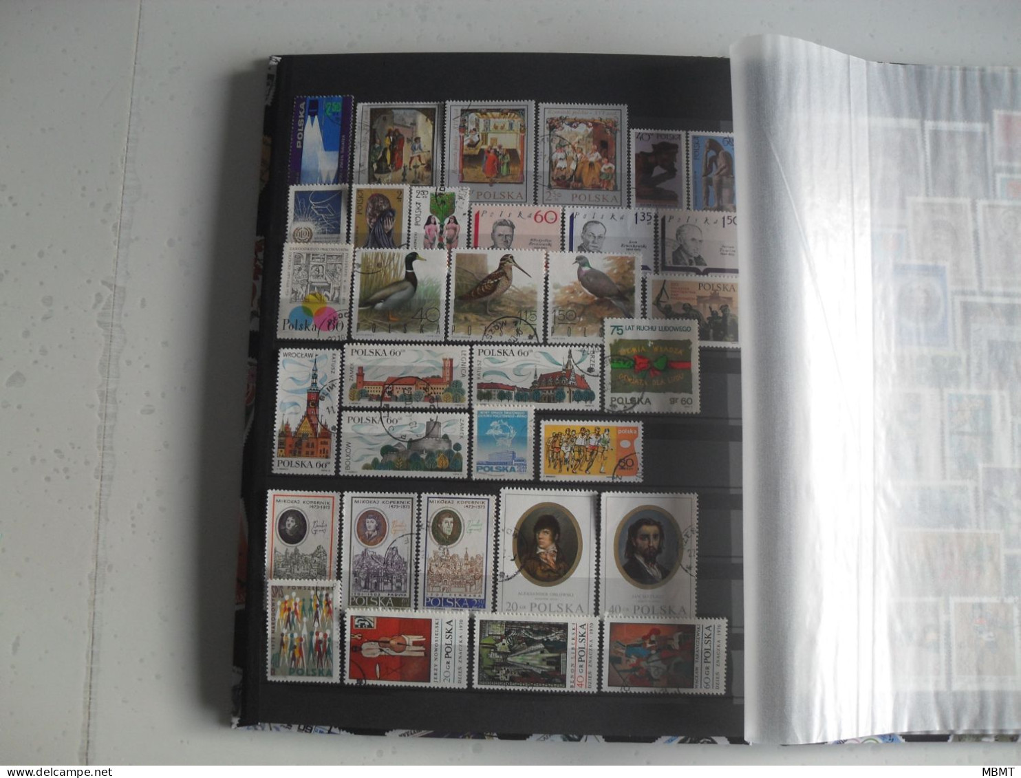 Album N°22 - année 1919 à l'année 1974 - Collections timbres oblitéré Pologne -