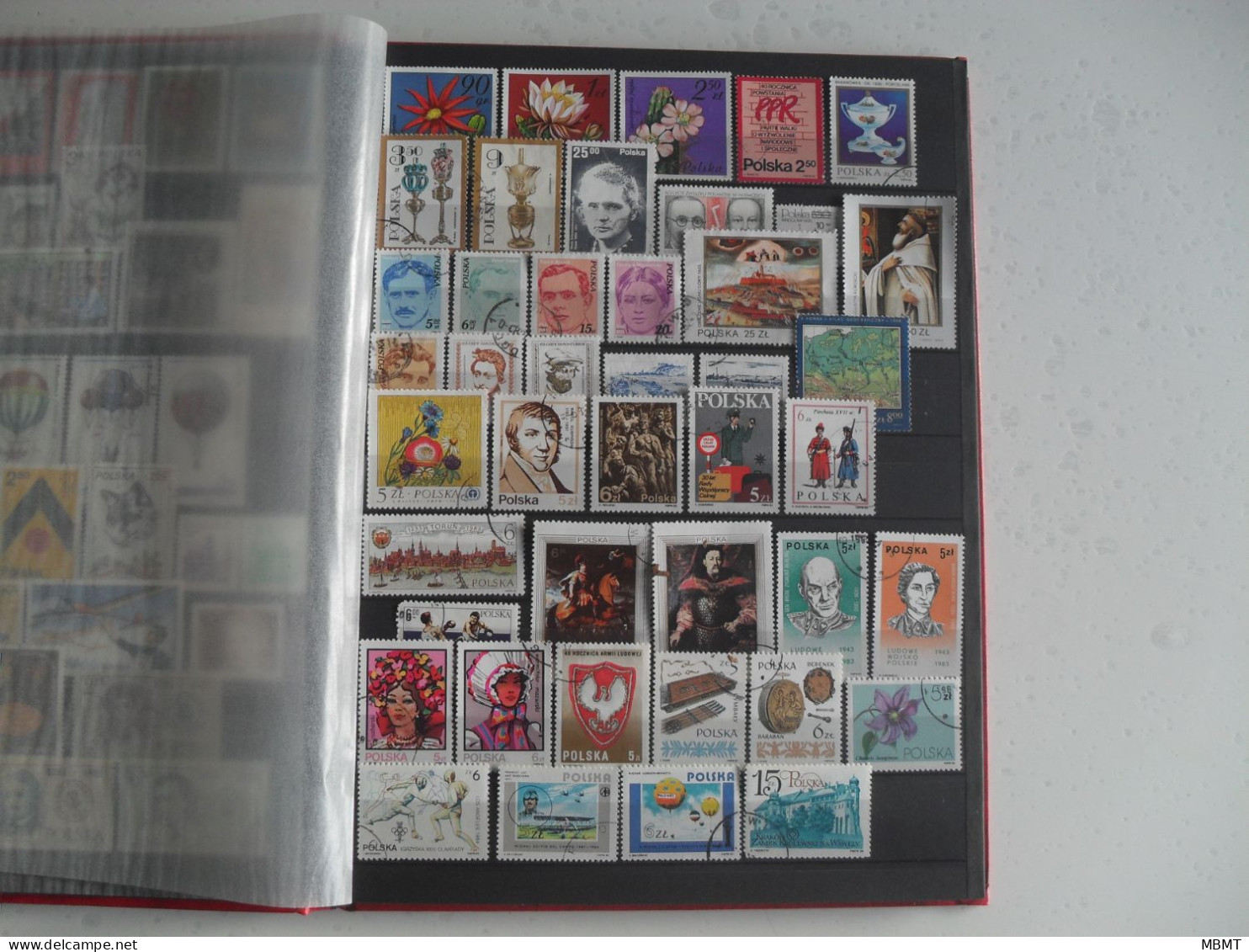 Album N°23 - année 1985 à l'année 1998 - Collections timbres oblitéré Pologne -