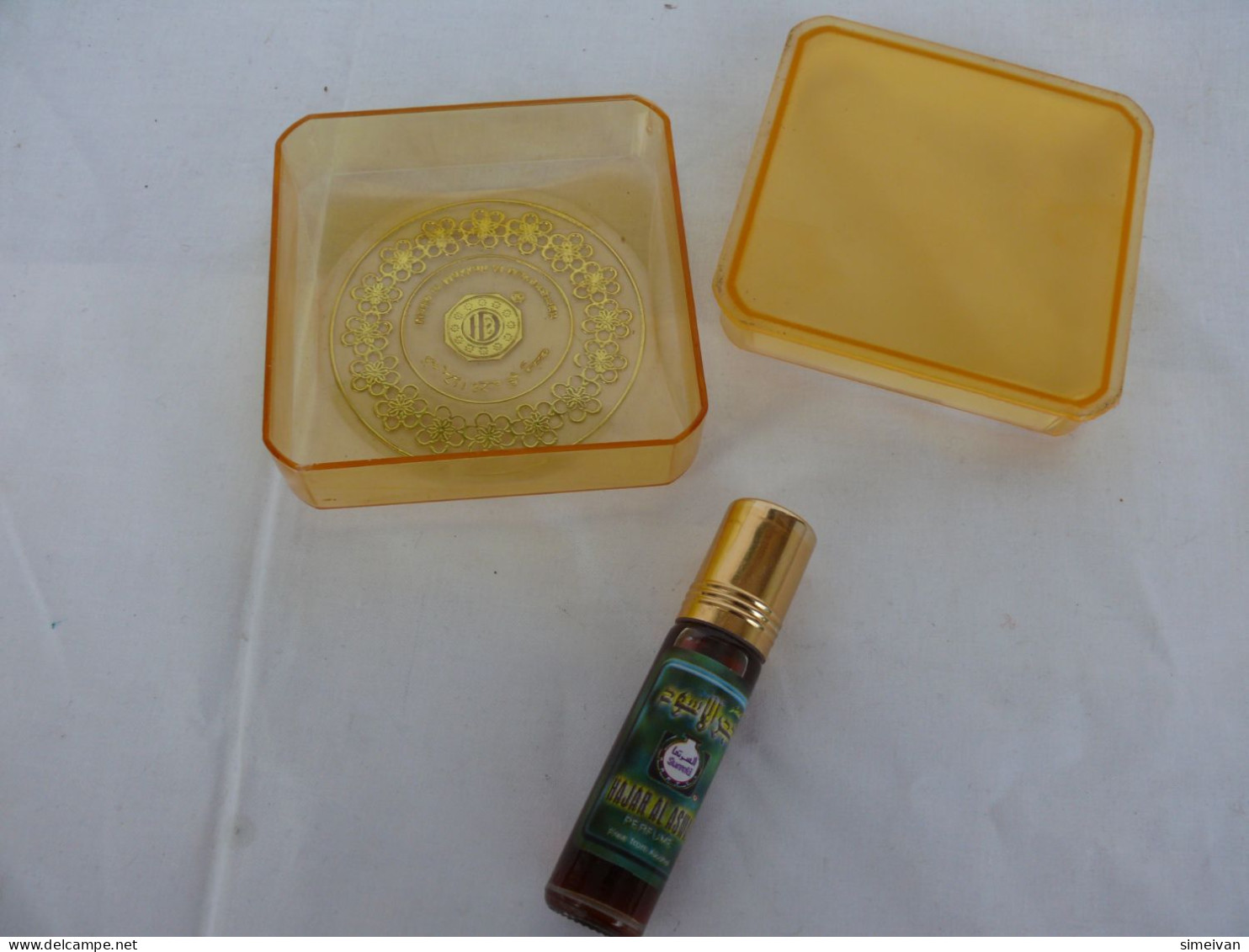 Vintage Arabian Perfume Hajar Al Aswad Surrati Made in Makkah Al Mukarramah #1854