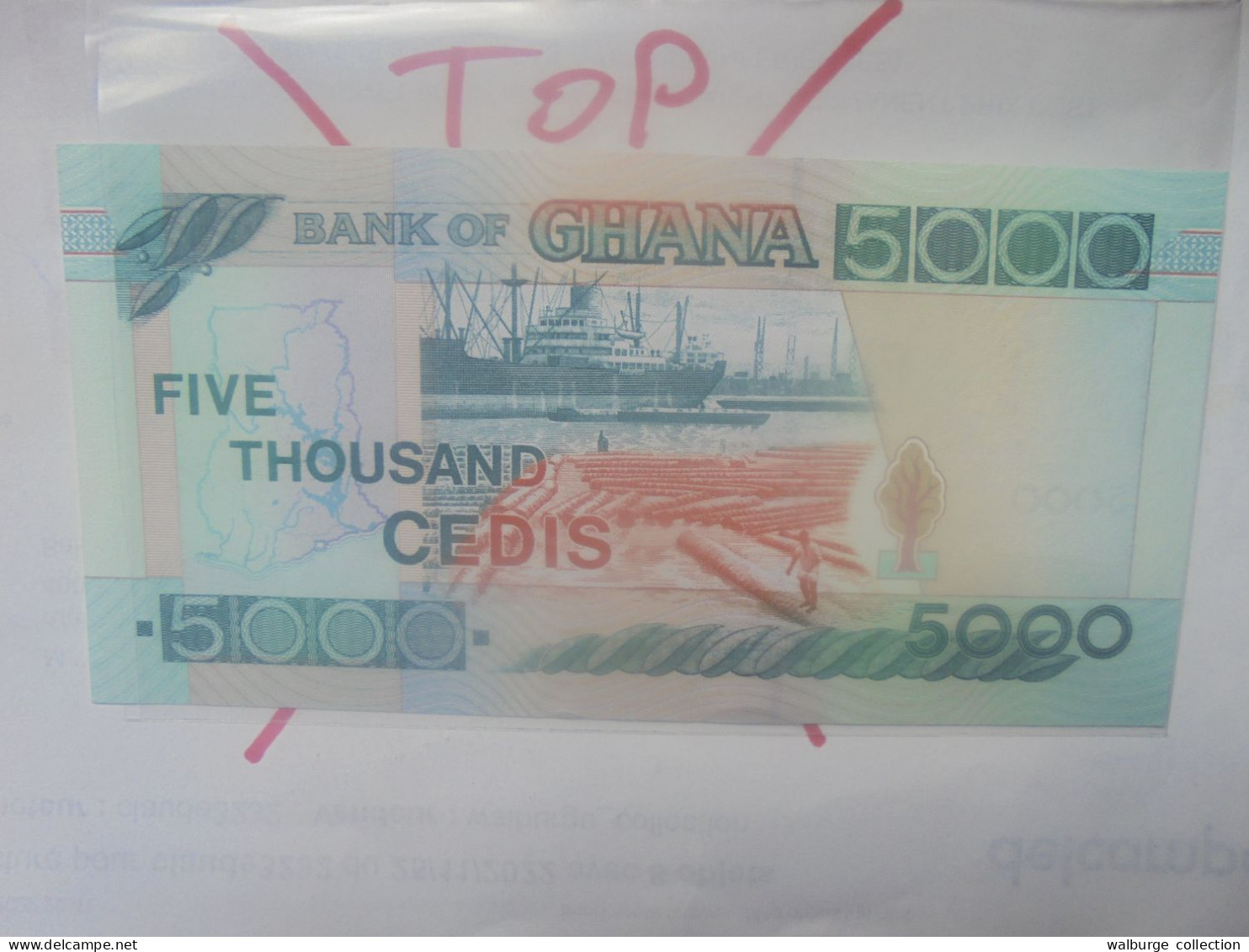 GHANA 5000 CEDIS 2002 Neuf (B.31) - Ghana