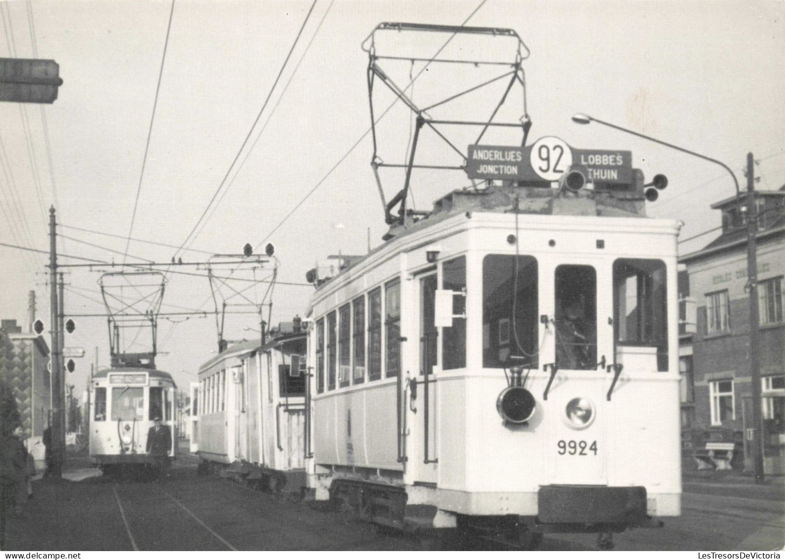 TRANSPORT - Chemin De Fer Touristique De Belgique - Carte Postale Ancienne - Tram