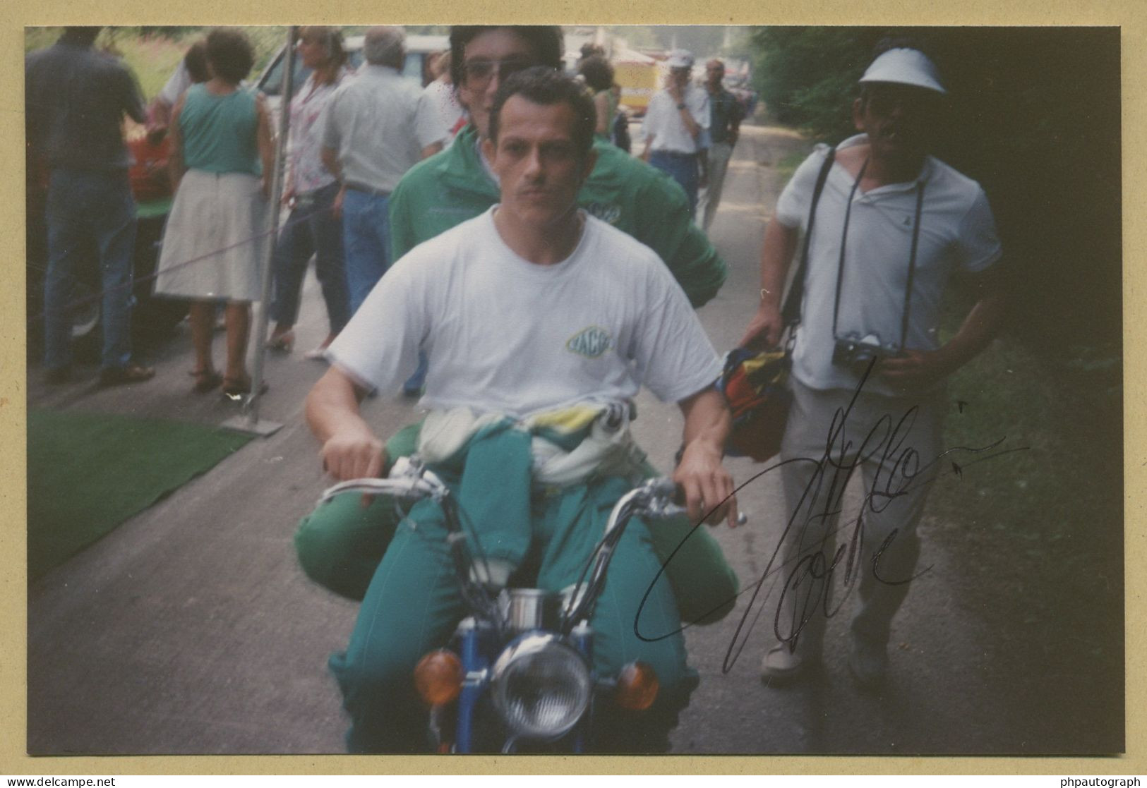 Alain Ferté - Pilote Automobile Français - Photo Originale Signée - Sportivo