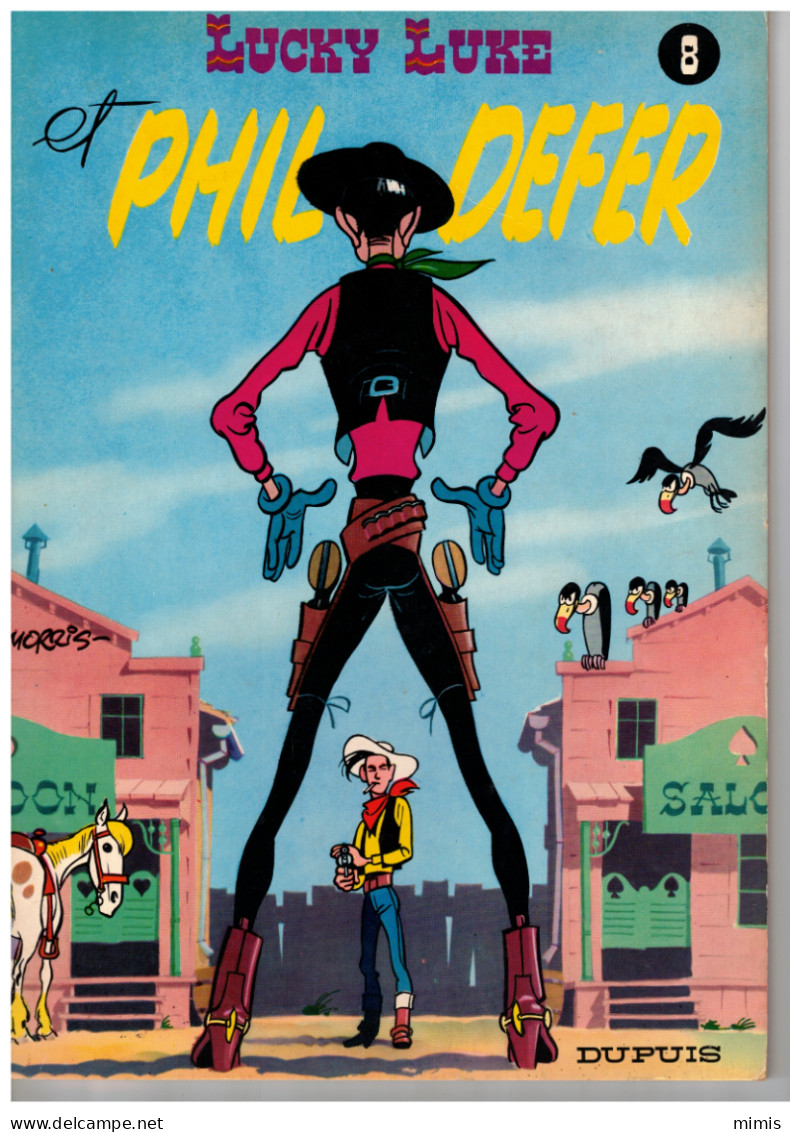 LUCKY LUKE Et PHIL DEFER  N°8 - Lucky Luke