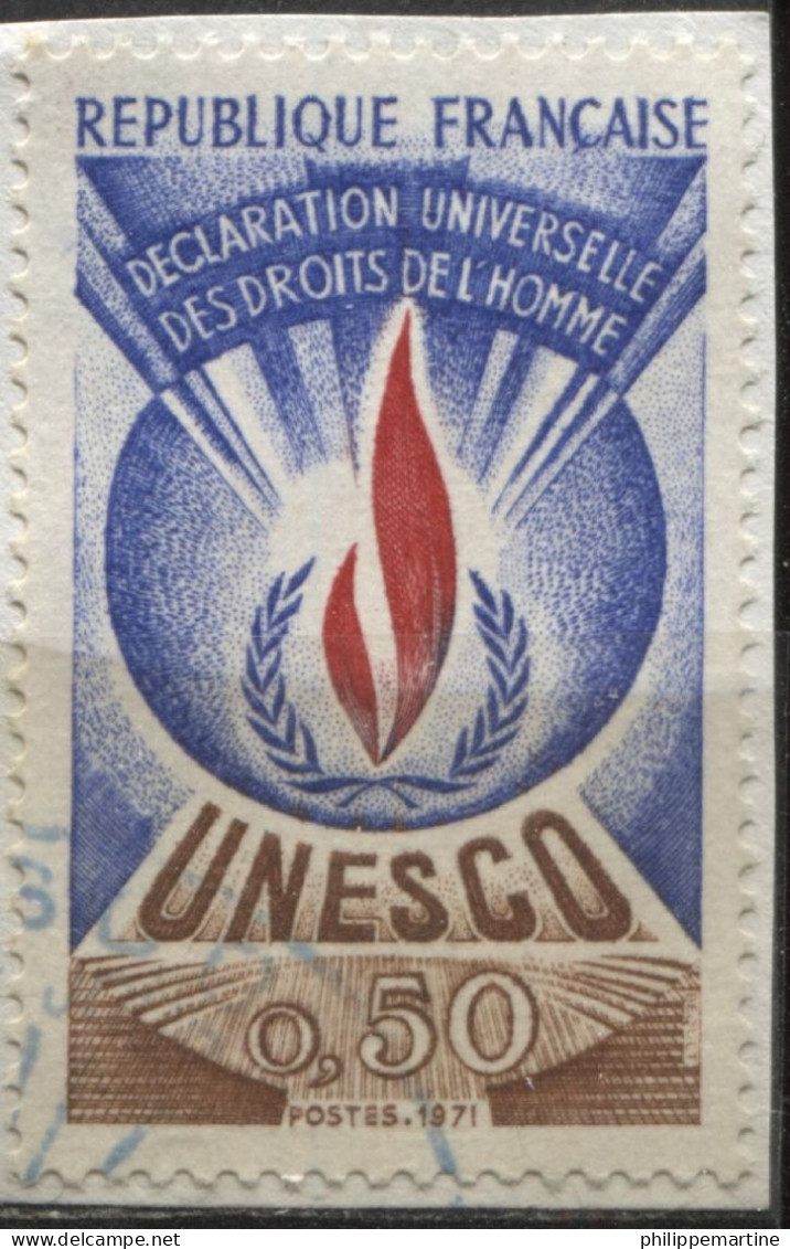 France 1969-71 - Service YT 41 (o) Sur Fragment - Used