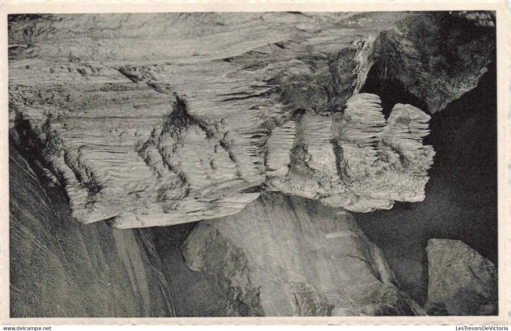 BELGIQUE - Grotte De Remouchamps - Les Draperies  - Carte Postale Ancienne - Aywaille