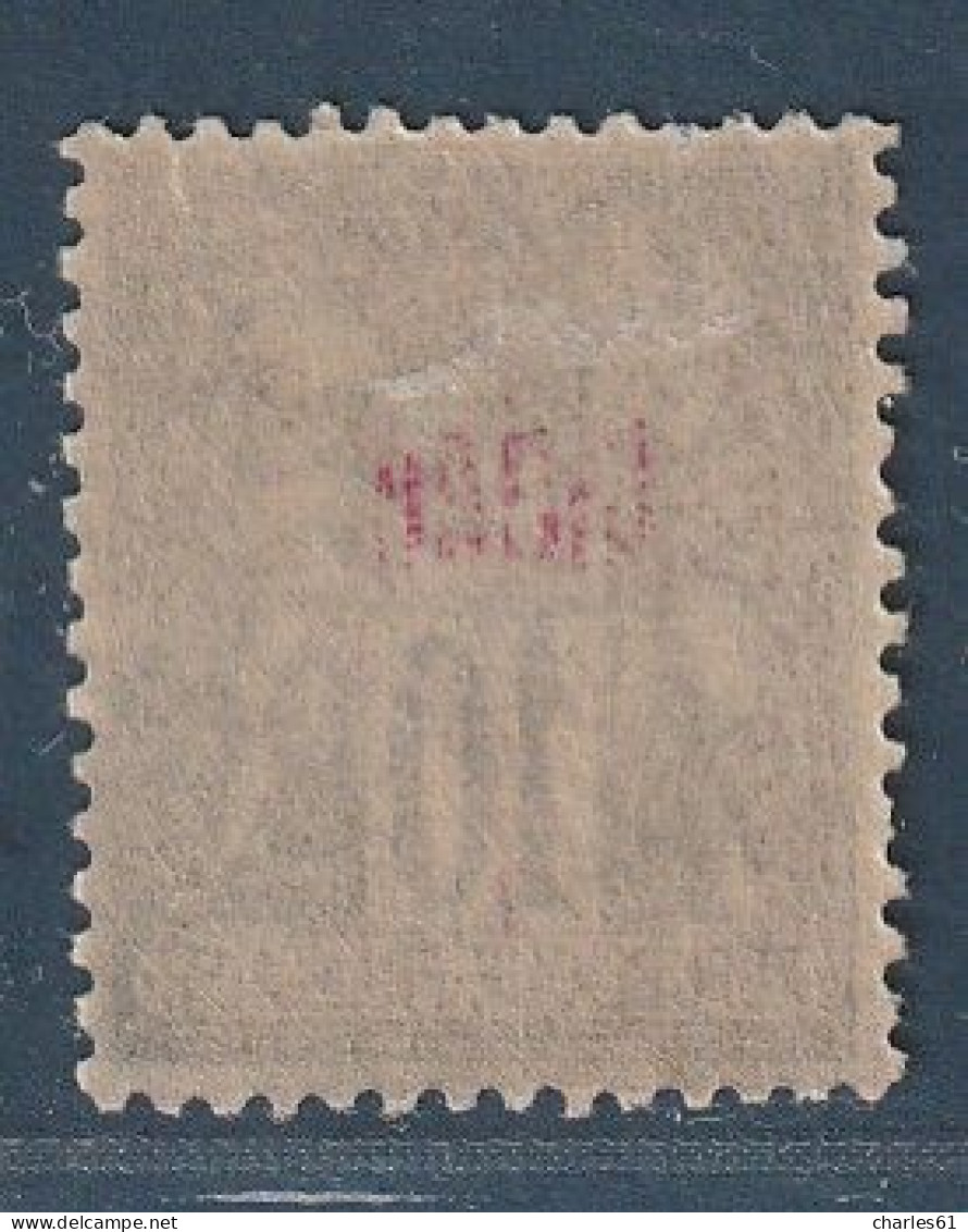 CHINE - N°5 * (1894-1900) 10c Noir Sur Lilas (II) N/U - Unused Stamps