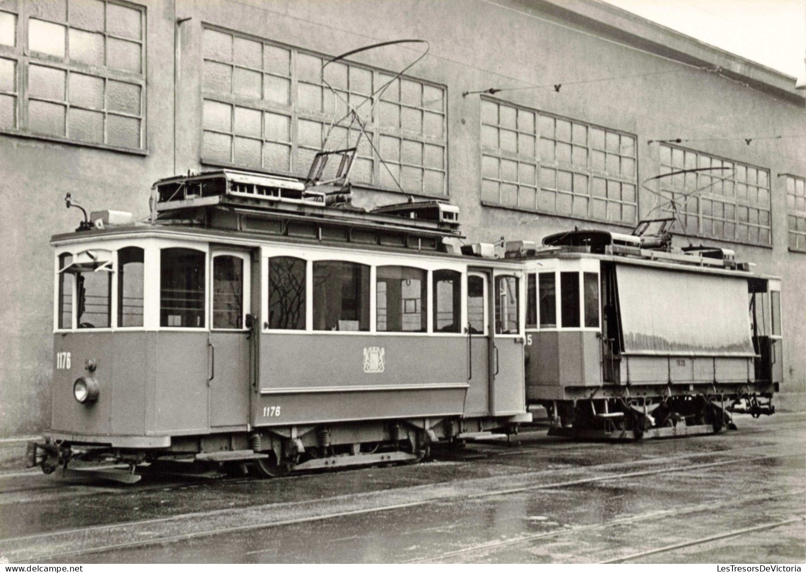 TRANSPORT - Tramway - Im Letzten Einsatz Als Rangierwagen - Carte Postale Ancienne - Strassenbahnen