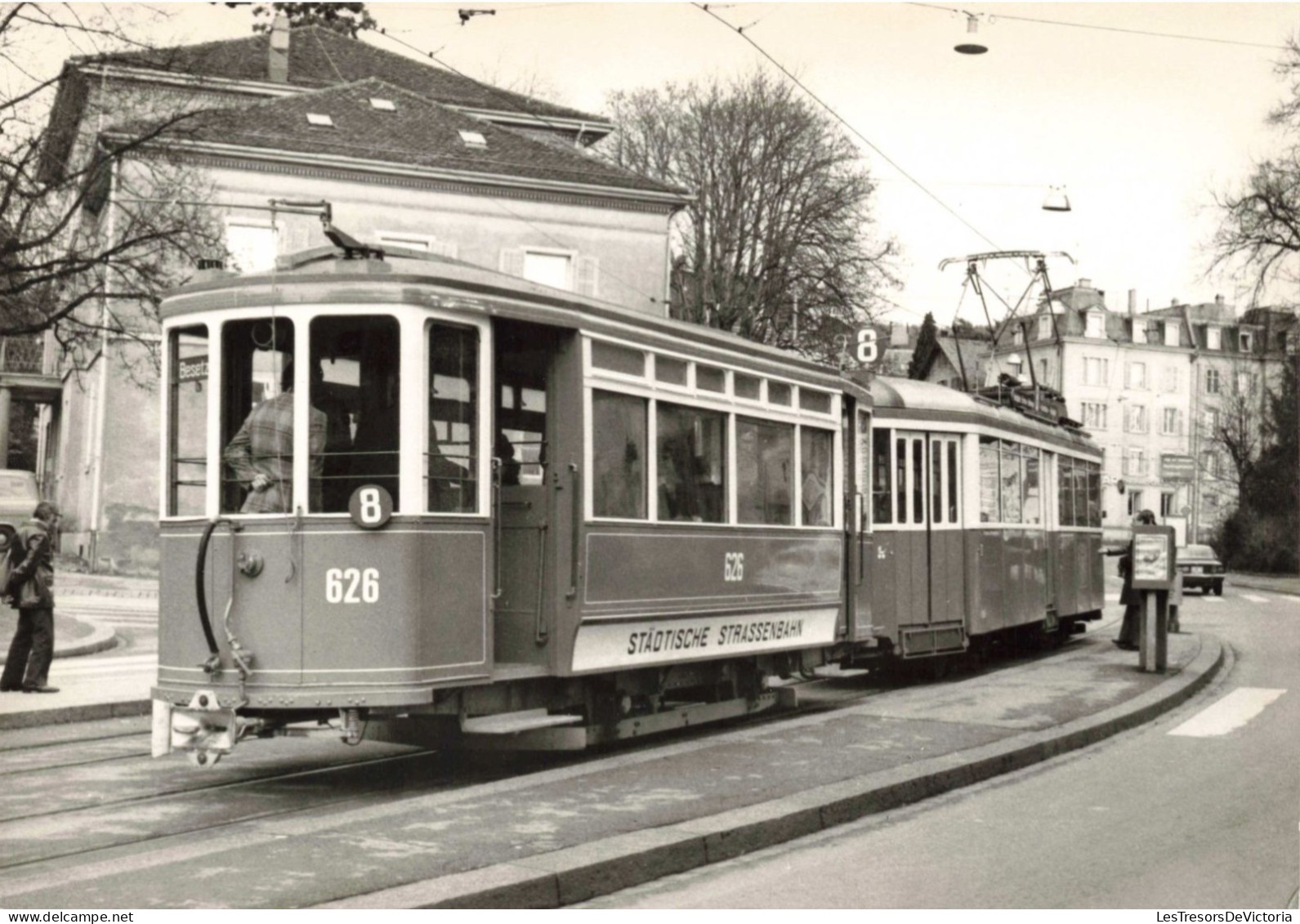 TRANSPORT - Tramway - Wieder Im Alten Zustand - Carte Postale Ancienne - Tram