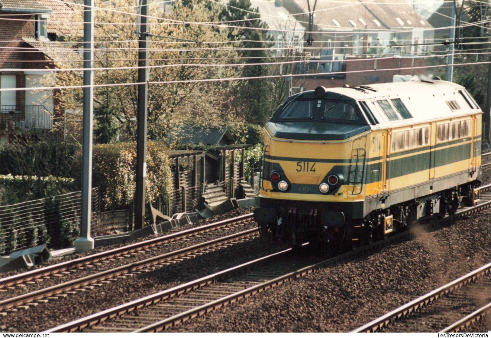 TRANSPORT - Chemins De Fers - Un Wagon - Colorisé - Carte Postale - Treinen