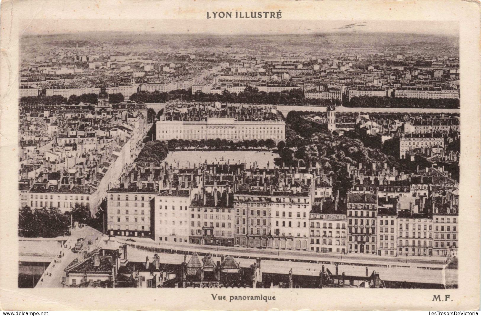 FRANCE - Lyon - Vue Panoramique - Carte Postale Ancienne - Lyon 5