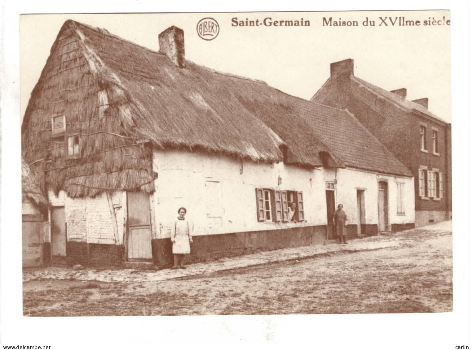 Saint Germain Maison Du XVIIe Siècle ( Carte ADEPS ) - Eghezée