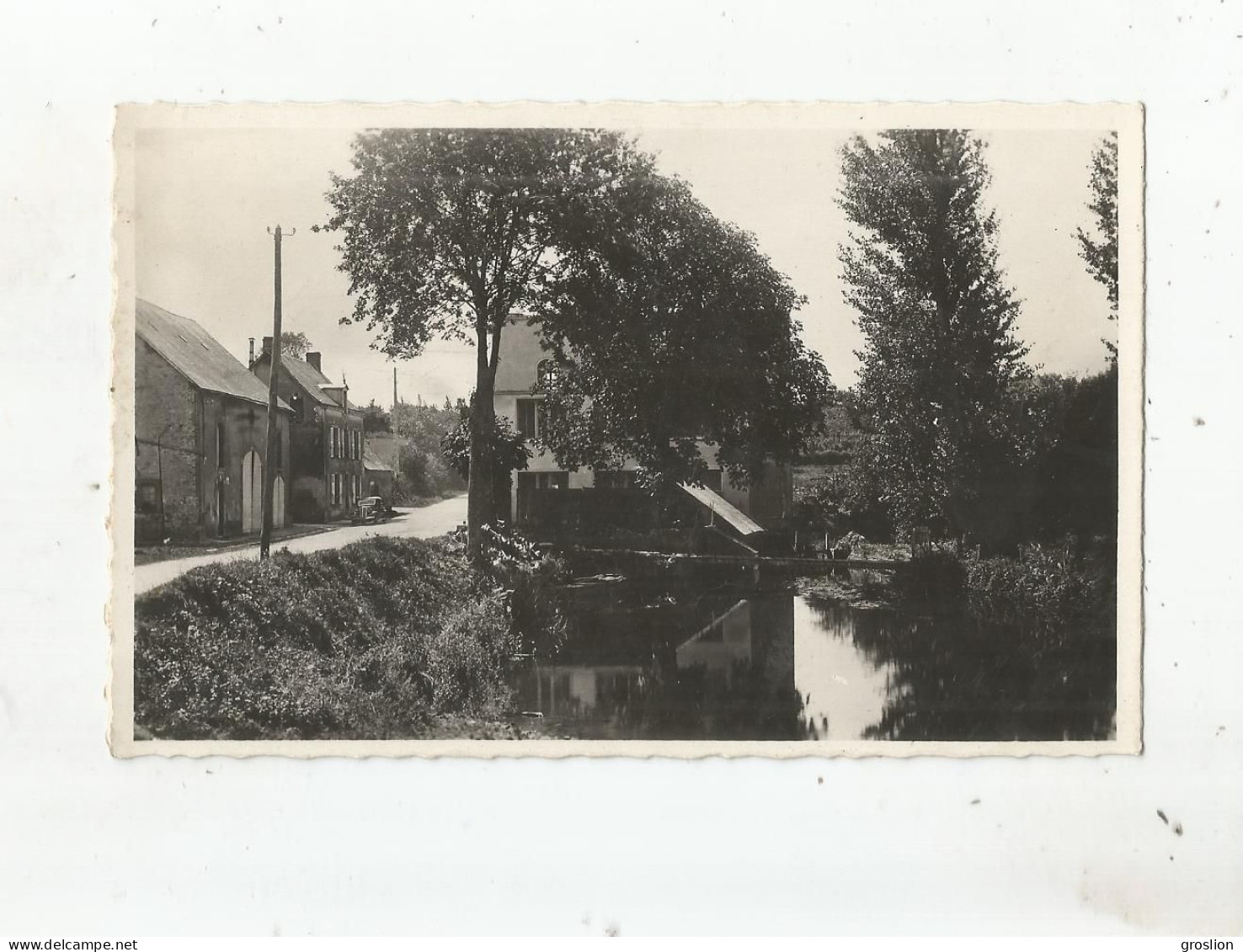 LOUE (SARTHE) CARTE PHOTO MOULIN DE BARIGNE - Loue