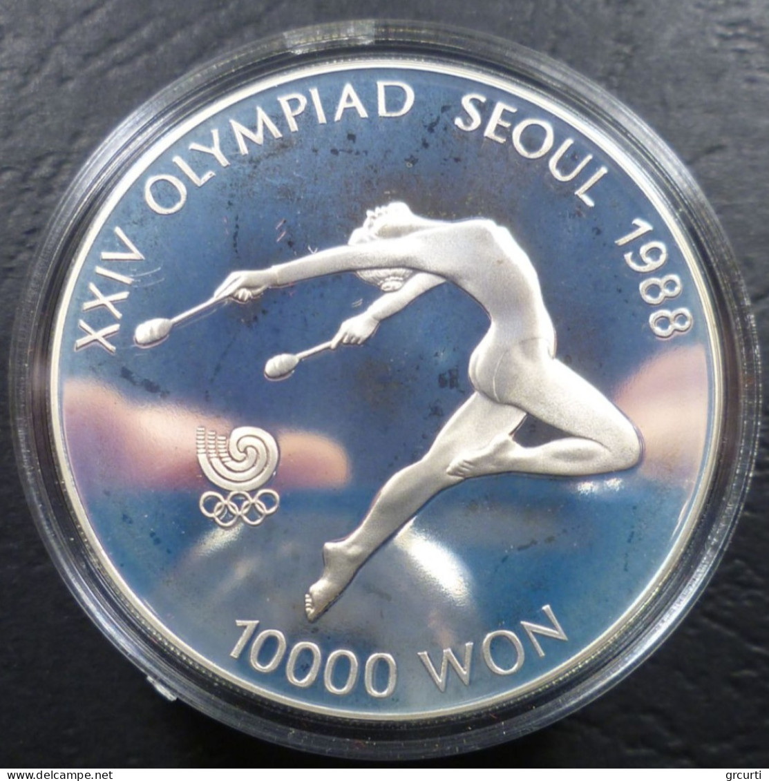 Corea Del Sud - 10.000 Won 1988 - Olimpiadi - Ginnastica - KM# 74 - Korea (Zuid)