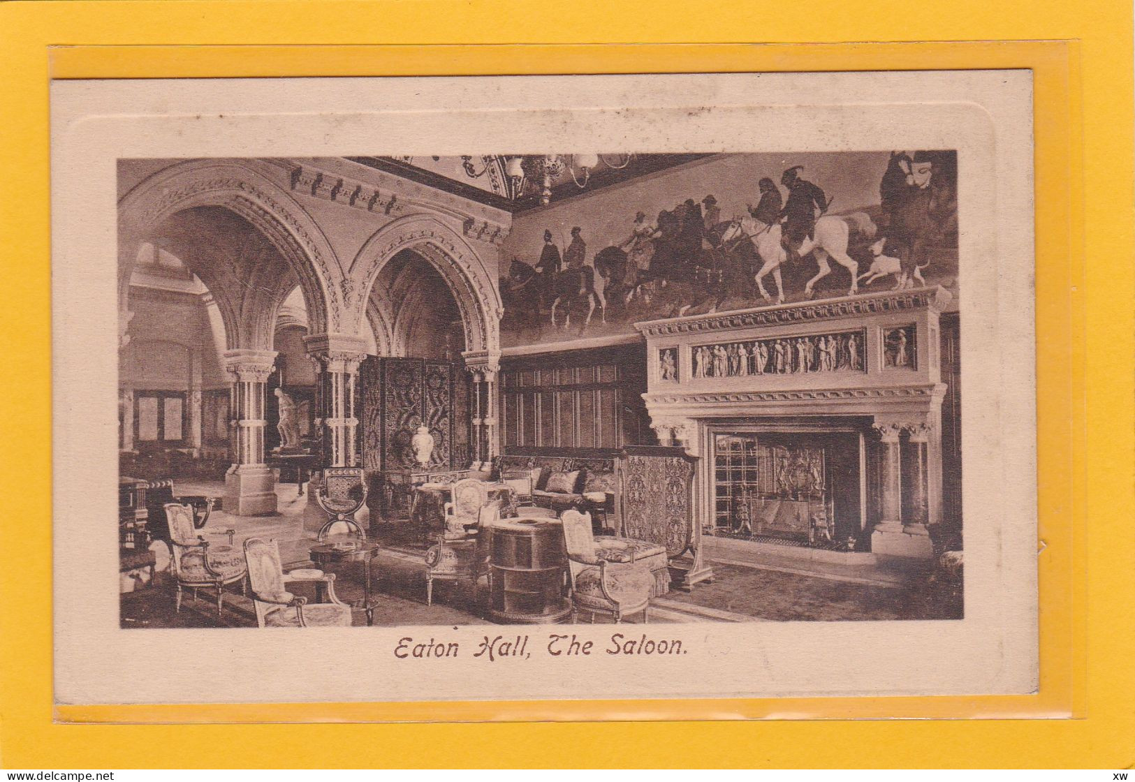 ROYAUME-UNI - ANGLETERRE - CHESHIRE -ECCLESTON - CHESTER - Eaton Hall, The Saloon - A 2506 - Chester