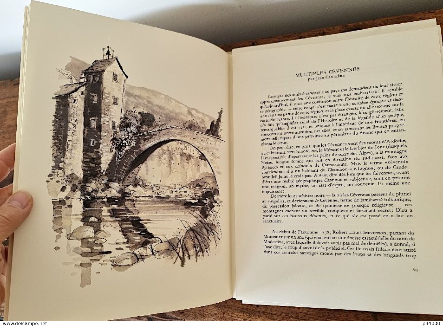 Provinces de France par R. Granier de Lilliac. Des dessins originaux (1975)