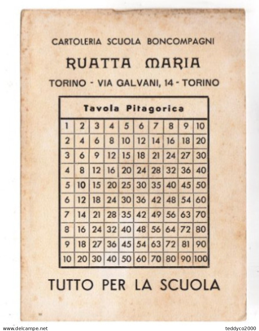 Carta Assorbente Cartoleria RUATTA Torino - Papeterie