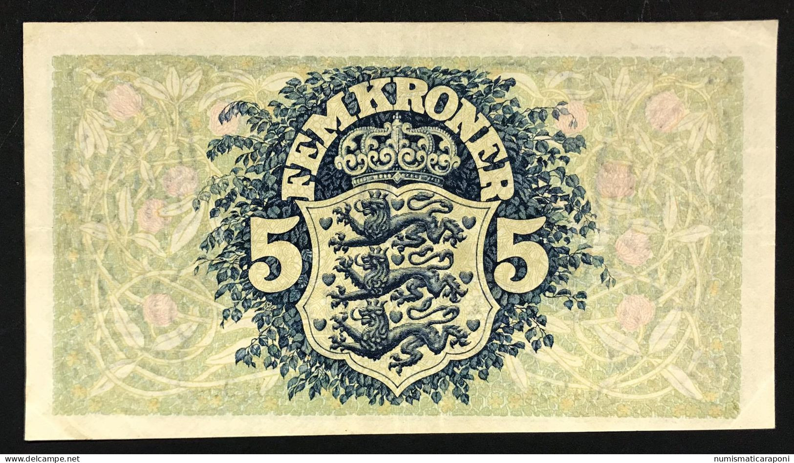 Danimarca Danmarks 5 Kroner 1942 Pick#30f LOTTO 4825 - Danemark