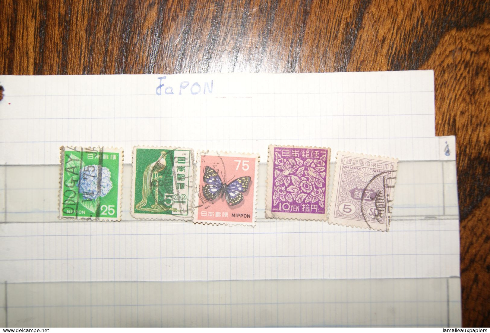 Lot De 5 Timbres (années 50 Ou 60) - Gebruikt