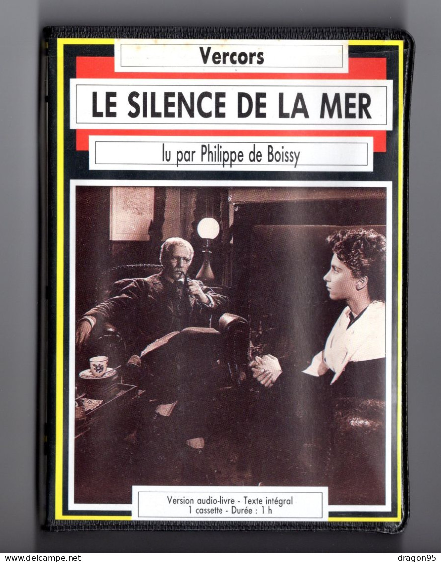 Coffret Le Silence De La Mer - Vercors - Philippe De Boissy - Livre Audio - Cassette